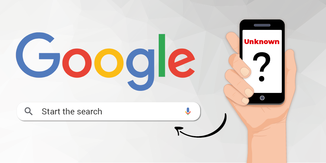 Comment utiliser Google pour la recherche inversée de numéros de téléphone.