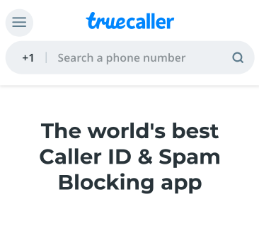 Capture d'écran du champ de recherche WhitePages du navigateur web Chrome